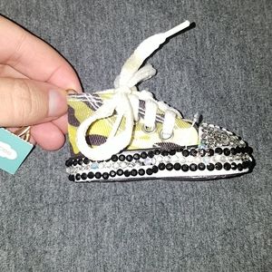 Maurices NWT Camo Blingy Sneaker Keychain